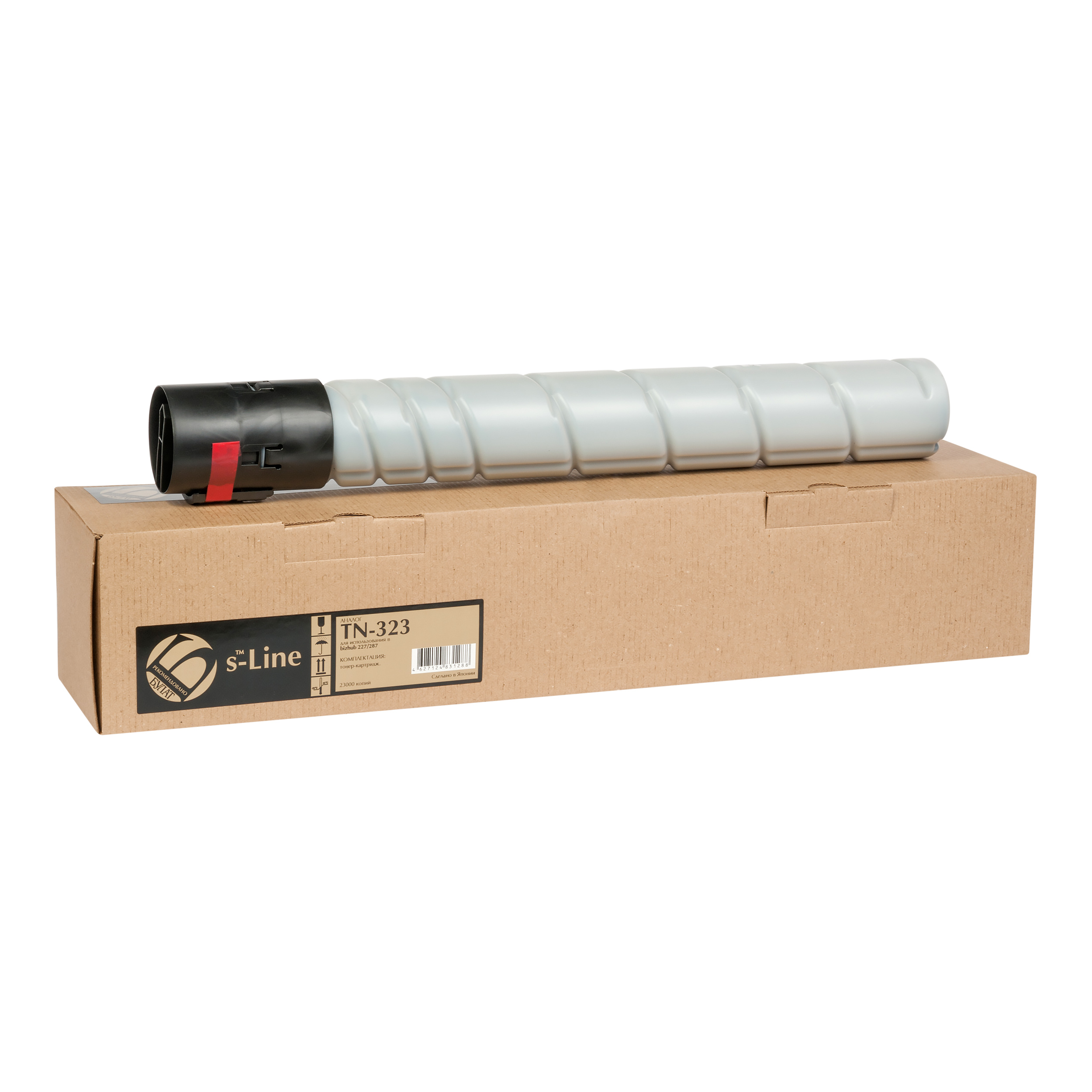 Тонер-картридж Konica Minolta bizhub 227 TN323 (23k) БУЛАТ s-Line