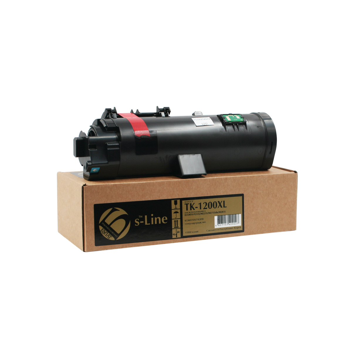 Тонер-картридж Kyocera ECOSYS P2335 TK-1200XL (11k) БУЛАТ s-Line