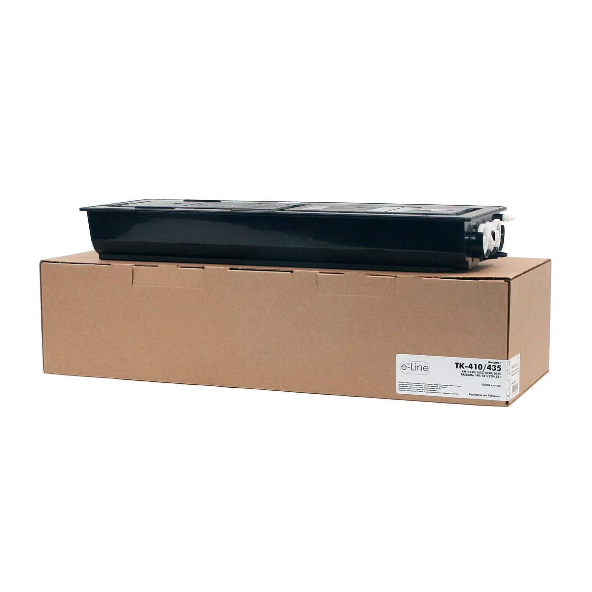 Тонер-картридж Kyocera KM-1620/TASKalfa 180 TK-410/435 (15k) e-Line без бункера