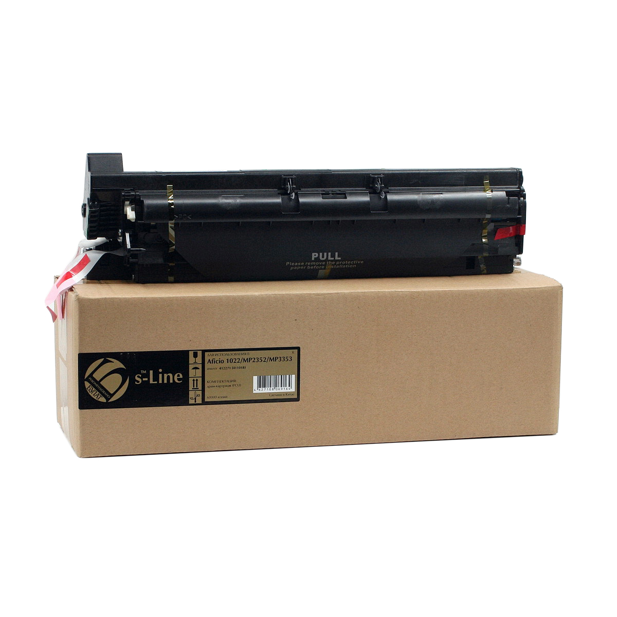 Драм-картридж Ricoh Aficio 1022/MP2352/MP3353 PCU 411018/412271X в сборе с барабаном и девелопером БУЛАТ s-Line (R)