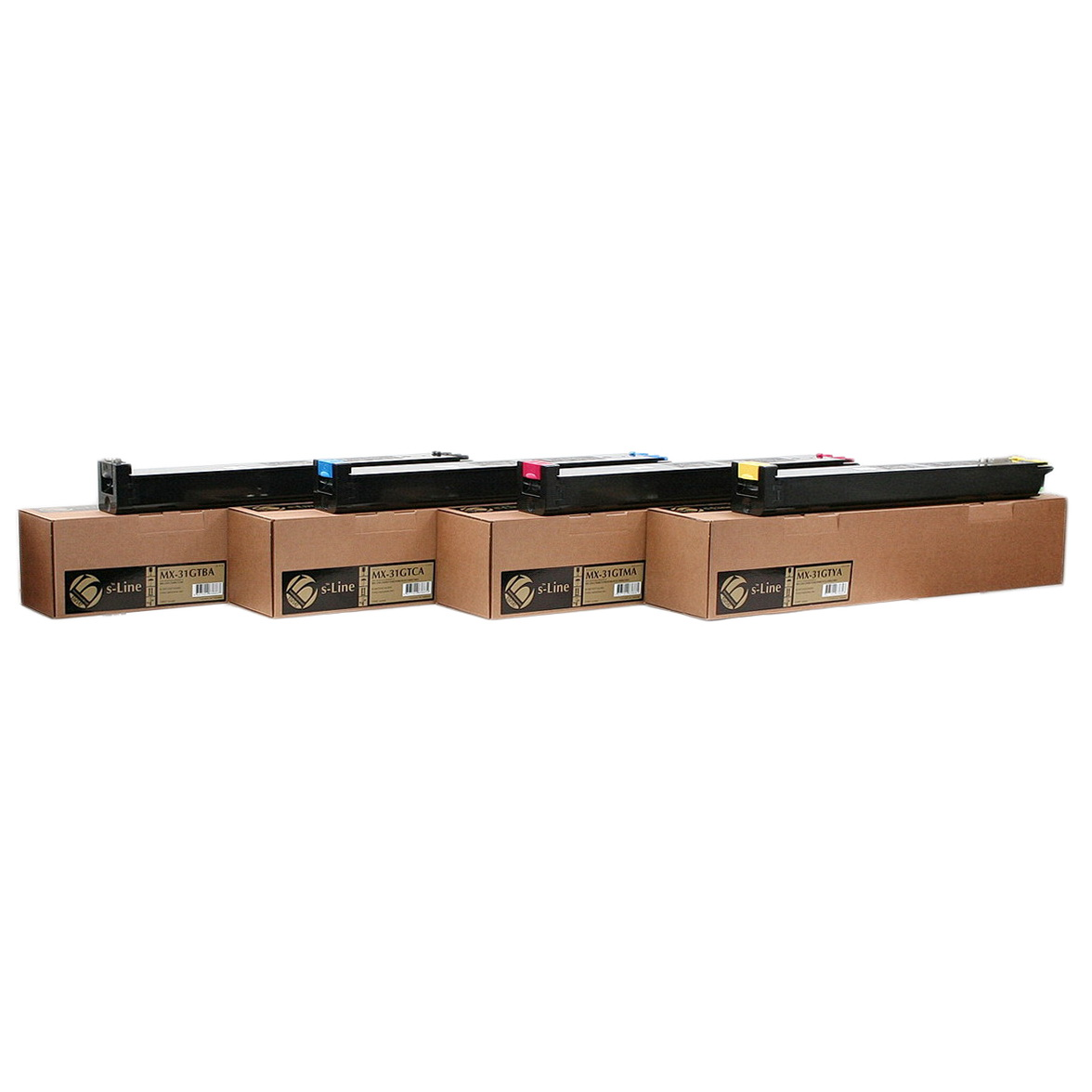 Тонер-картридж Sharp MX-2301 MX-31GTYA (15k) Yellow БУЛАТ s-Line