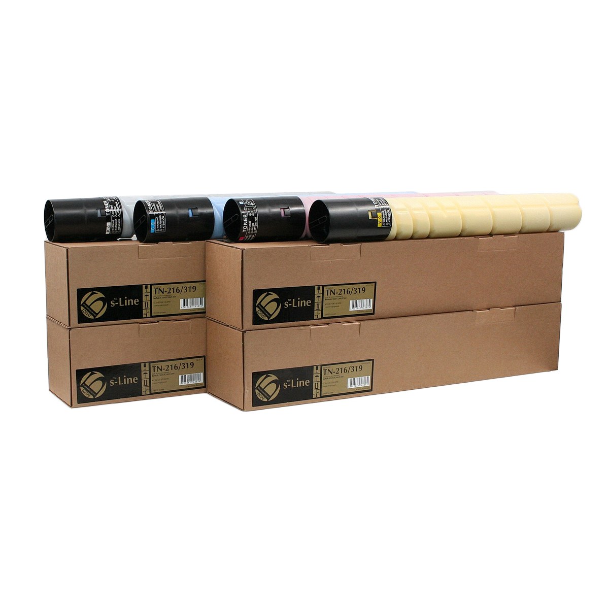 Тонер-картридж Konica Minolta bizhub C220/C360 TN216/319 (29k) B БУЛАТ s-Line