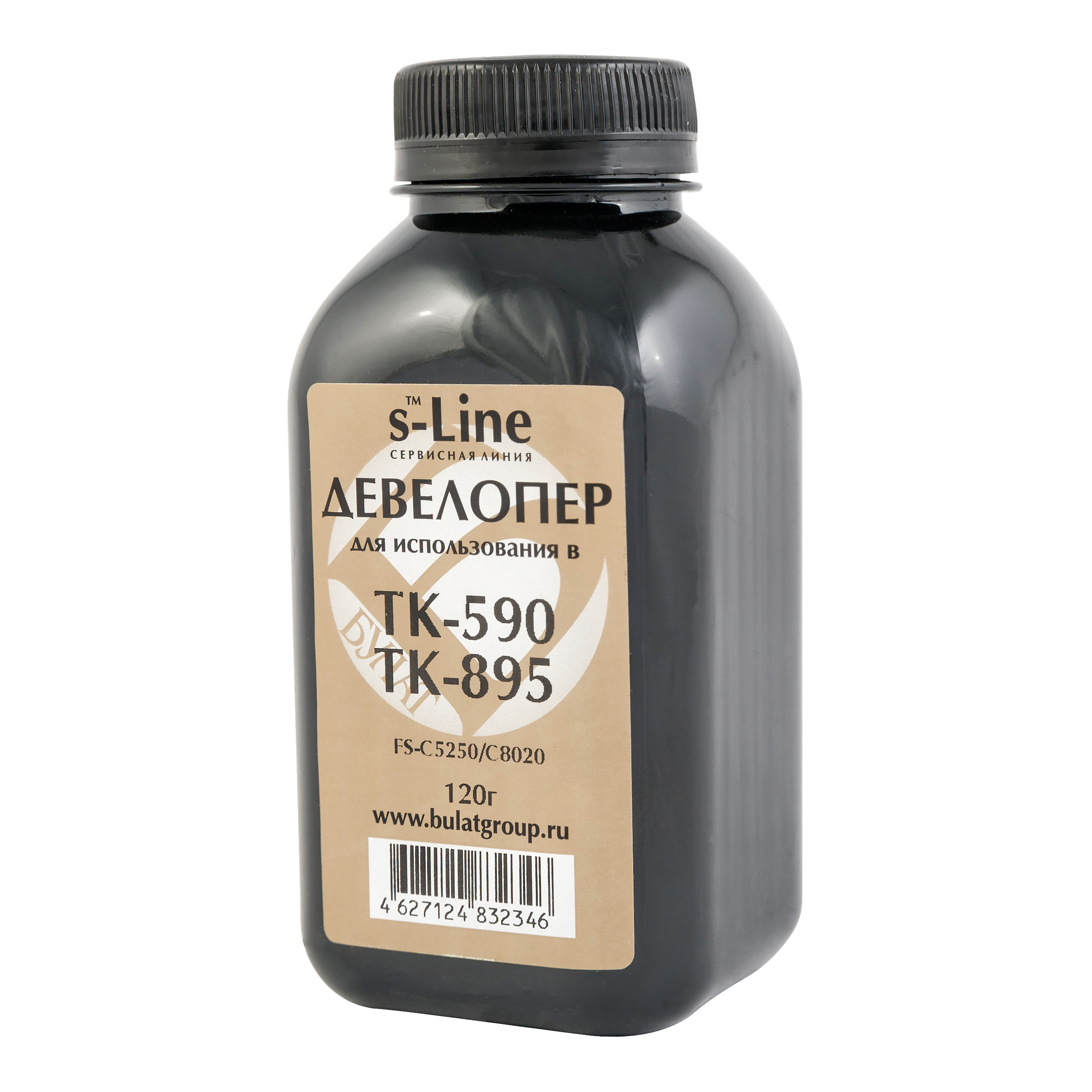 Девелопер Kyocera FS-C5250/C8020 банка 120г TK-590/895 БУЛАТ s-Line