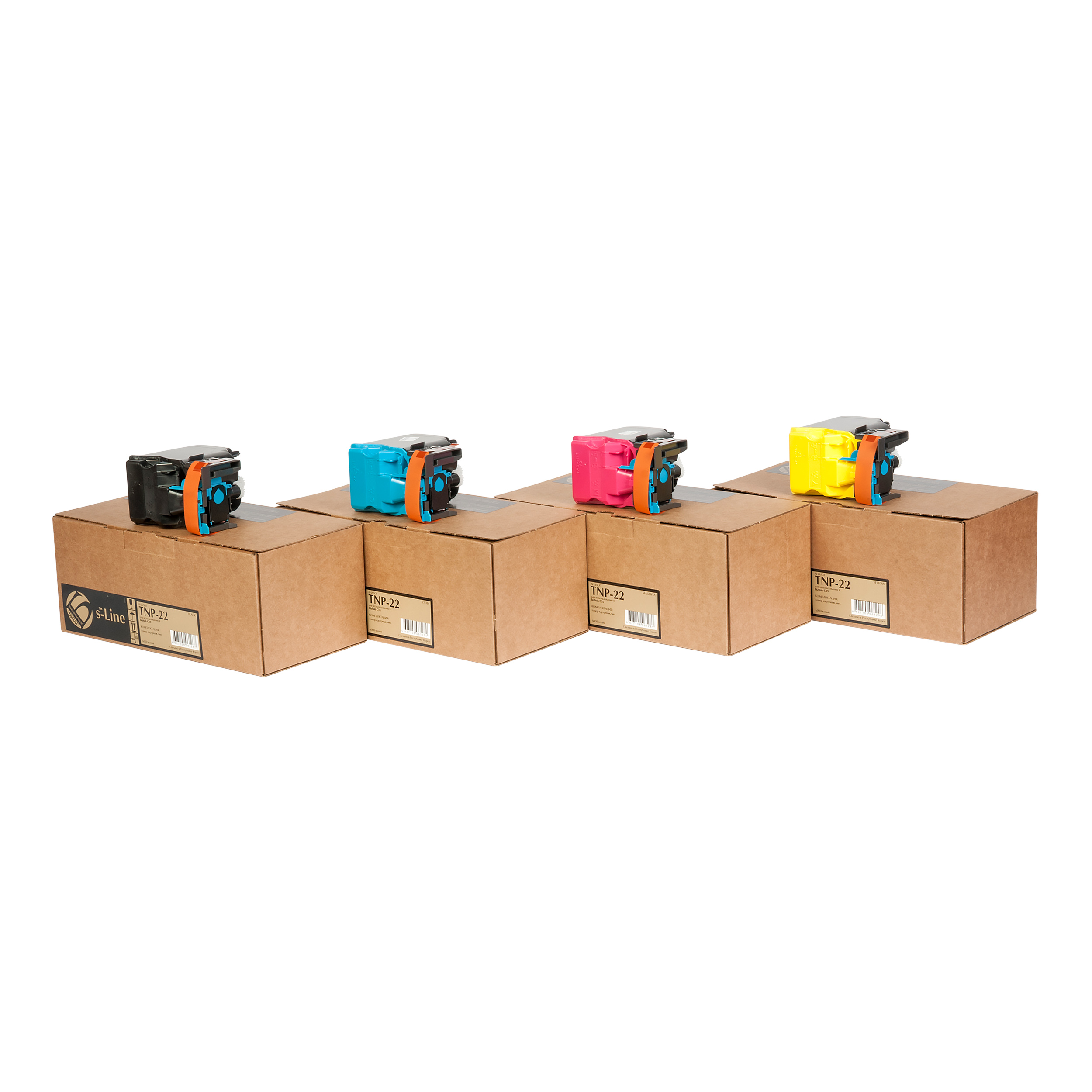 Тонер-картридж Konica Minolta bizhub С35 TNP22 (6k) C БУЛАТ s-Line