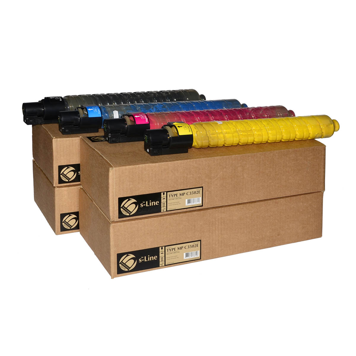 Тонер-картридж Ricoh MP C3002/3502 MP C3502E (841654) (18k) С БУЛАТ s-Line