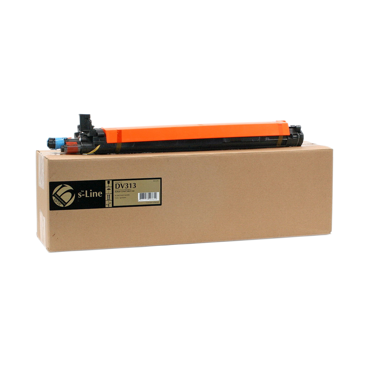 Блок проявки Konica Minolta bizhub C258/C458 DV313/DV619 Black БУЛАТ s-Line (R)