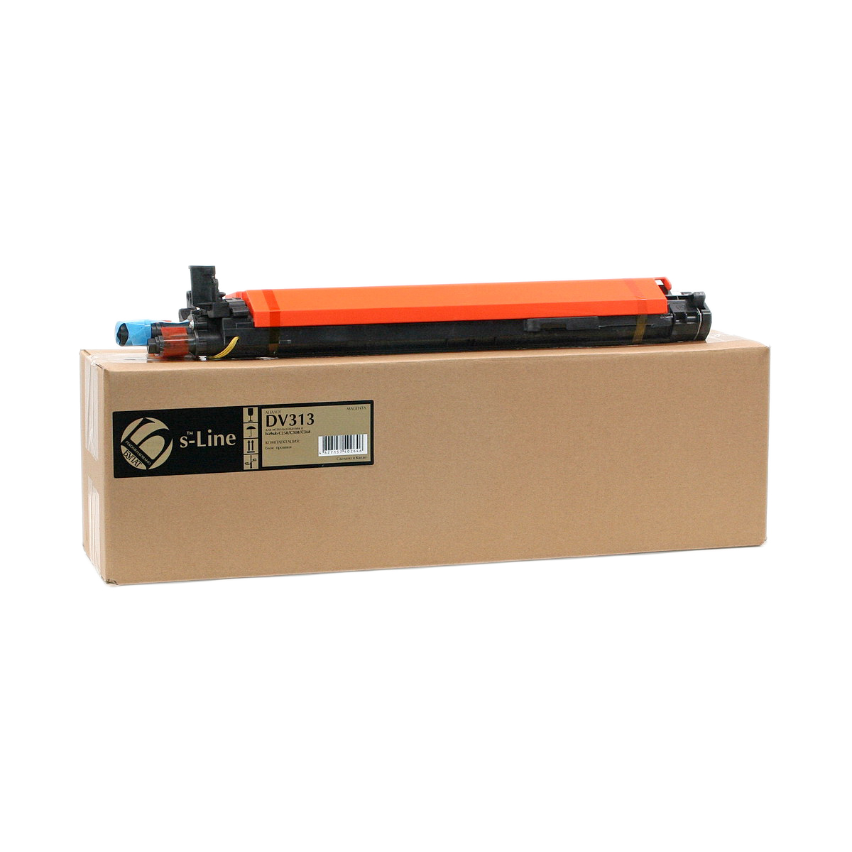 Блок проявки Konica Minolta bizhub C258/C458 DV313/DV619 Magenta БУЛАТ s-Line (R)