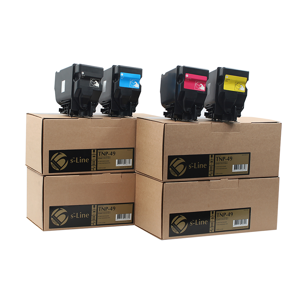 Тонер-картридж Konica Minolta bizhub C3351 TNP49 (13k) Black БУЛАТ s-Line