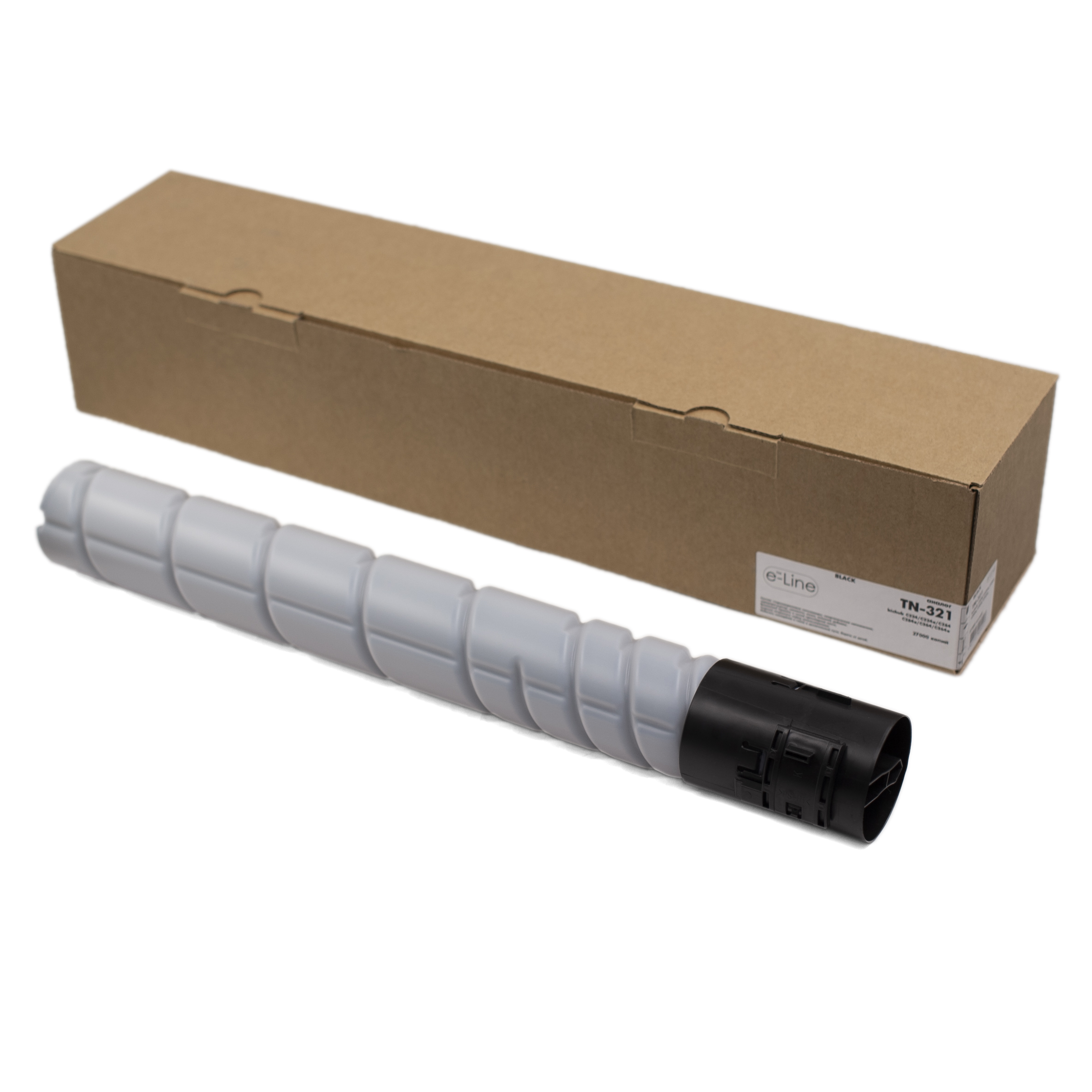 Тонер-картридж Konica Minolta bizhub C224/C224e/C284 TN321 (27k) Black e-Line