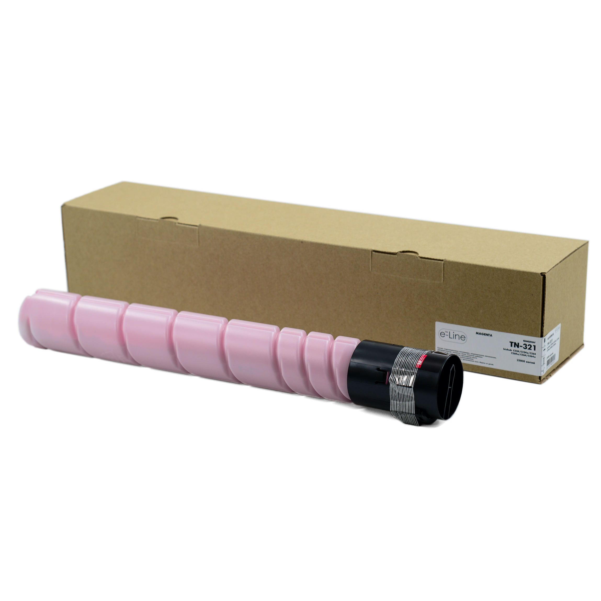 Тонер-картридж Konica Minolta bizhub C224/C224e/C284 TN321 (25k) Magenta e-Line