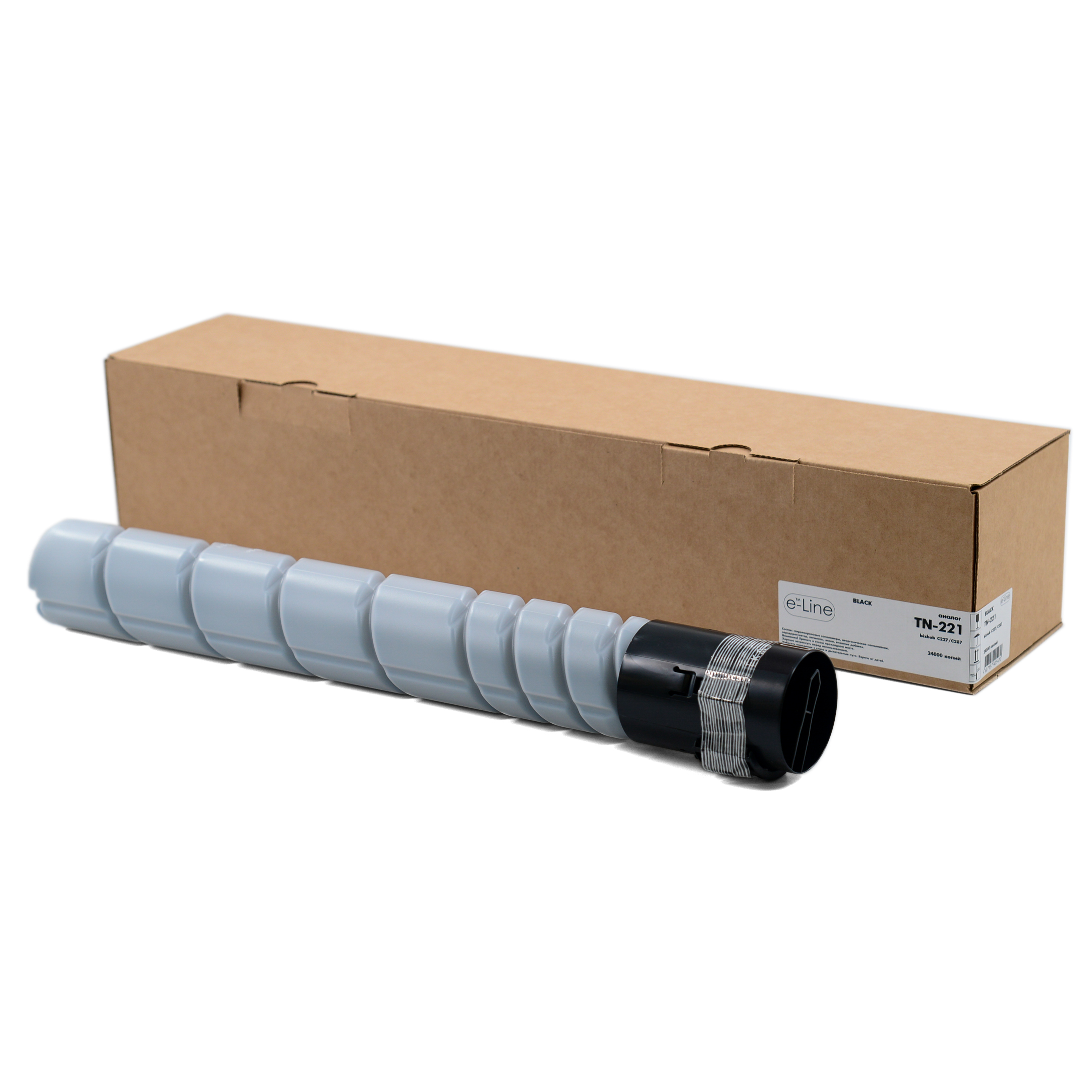 Тонер-картридж Konica Minolta bizhub C227 TN221 (24k) Black e-Line