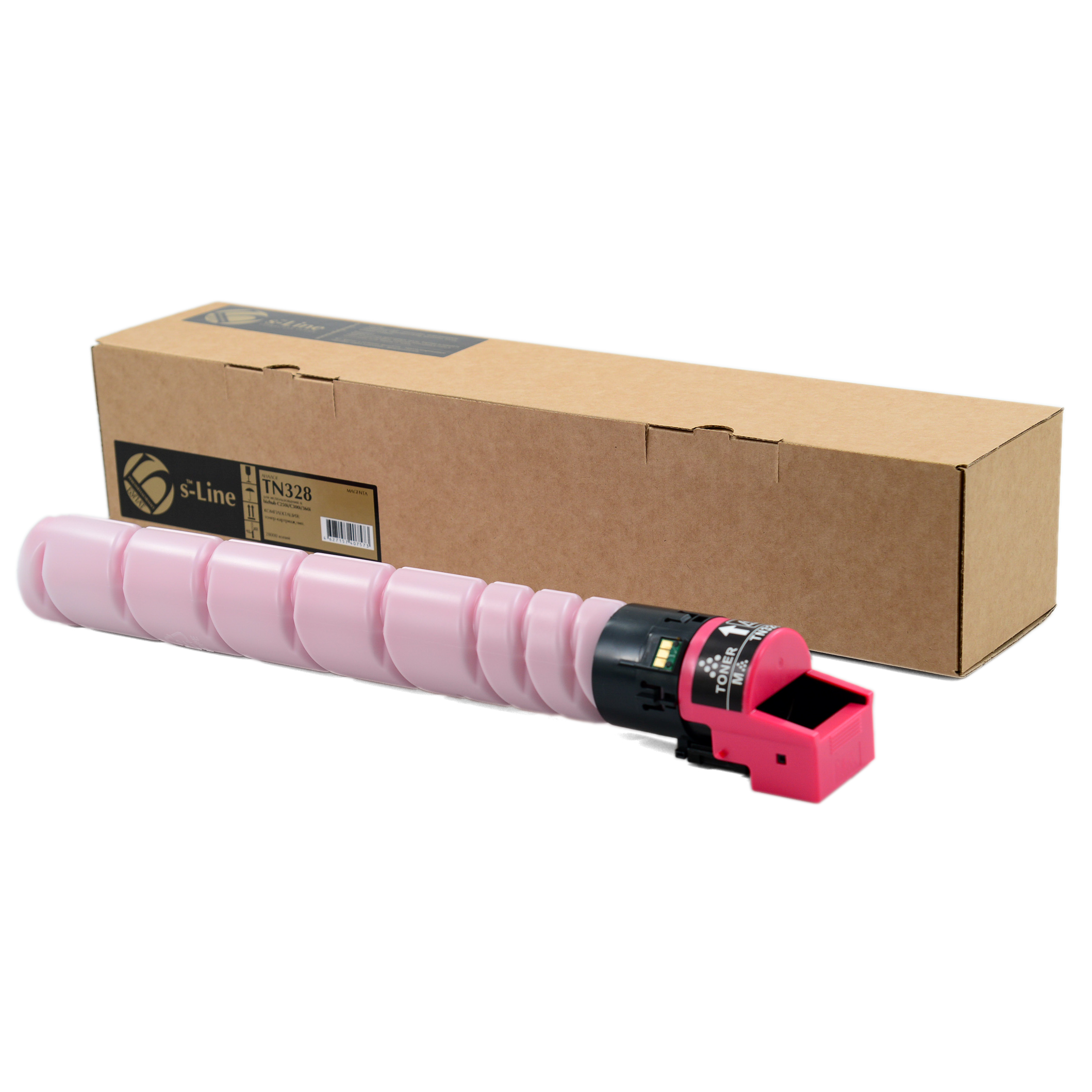 Тонер-картридж Konica Minolta bizhub C250i TN328 (28k) Magenta БУЛАТ s-Line