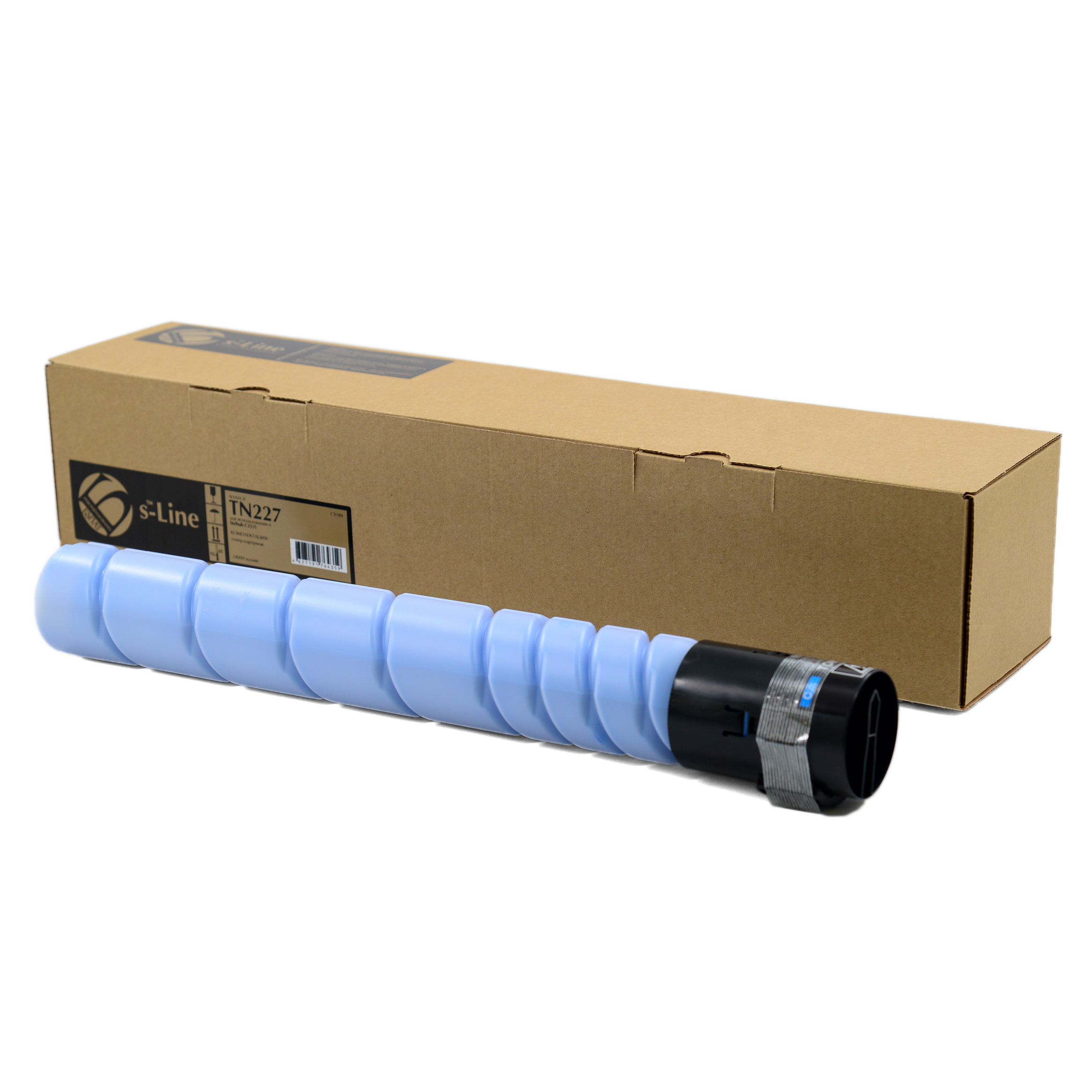 Тонер-картридж Konica Minolta bizhub C257i TN227 (24k) Cyan БУЛАТ s-Line