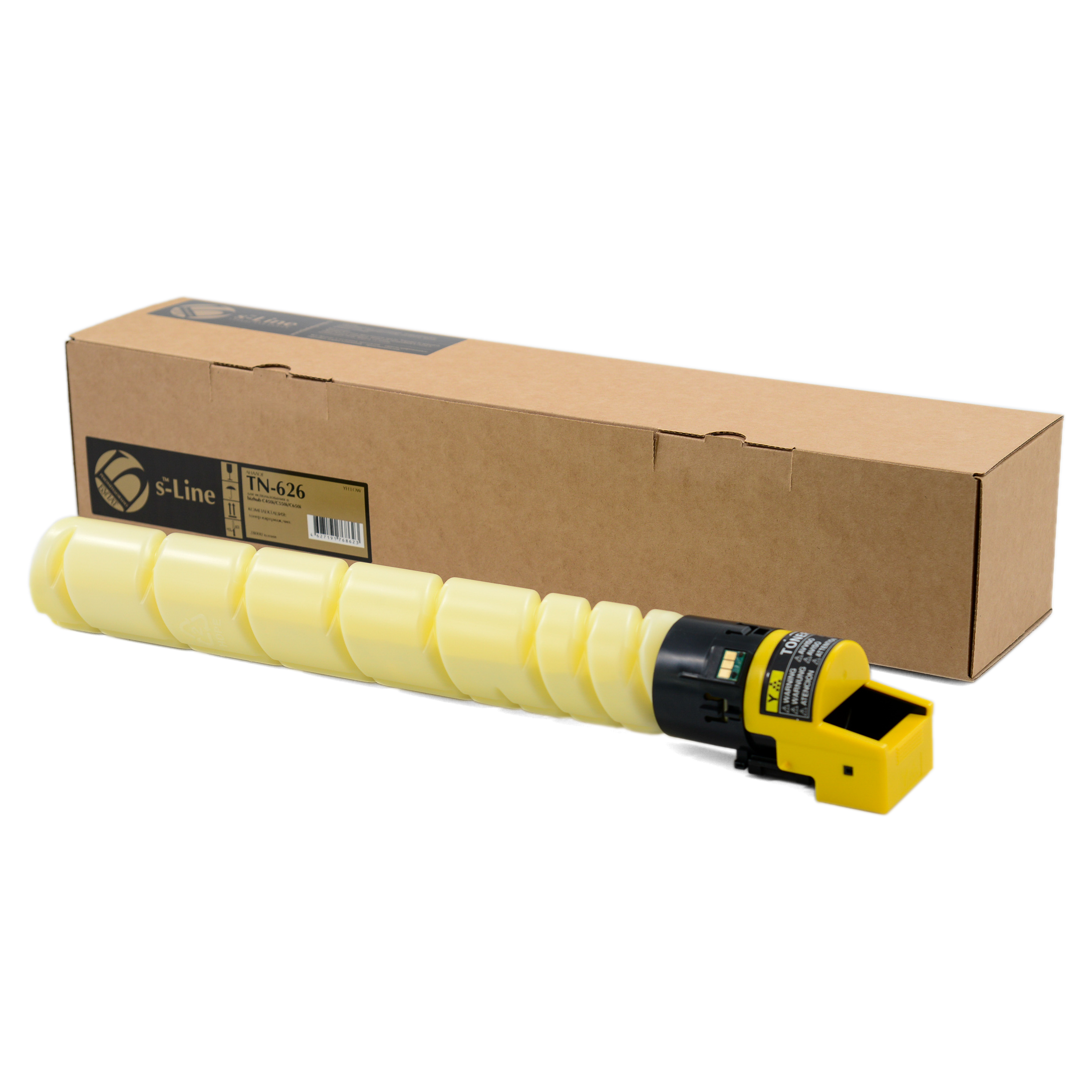 Тонер-картридж Konica Minolta bizhub C450i TN626 Yellow (28k) БУЛАТ s-Line