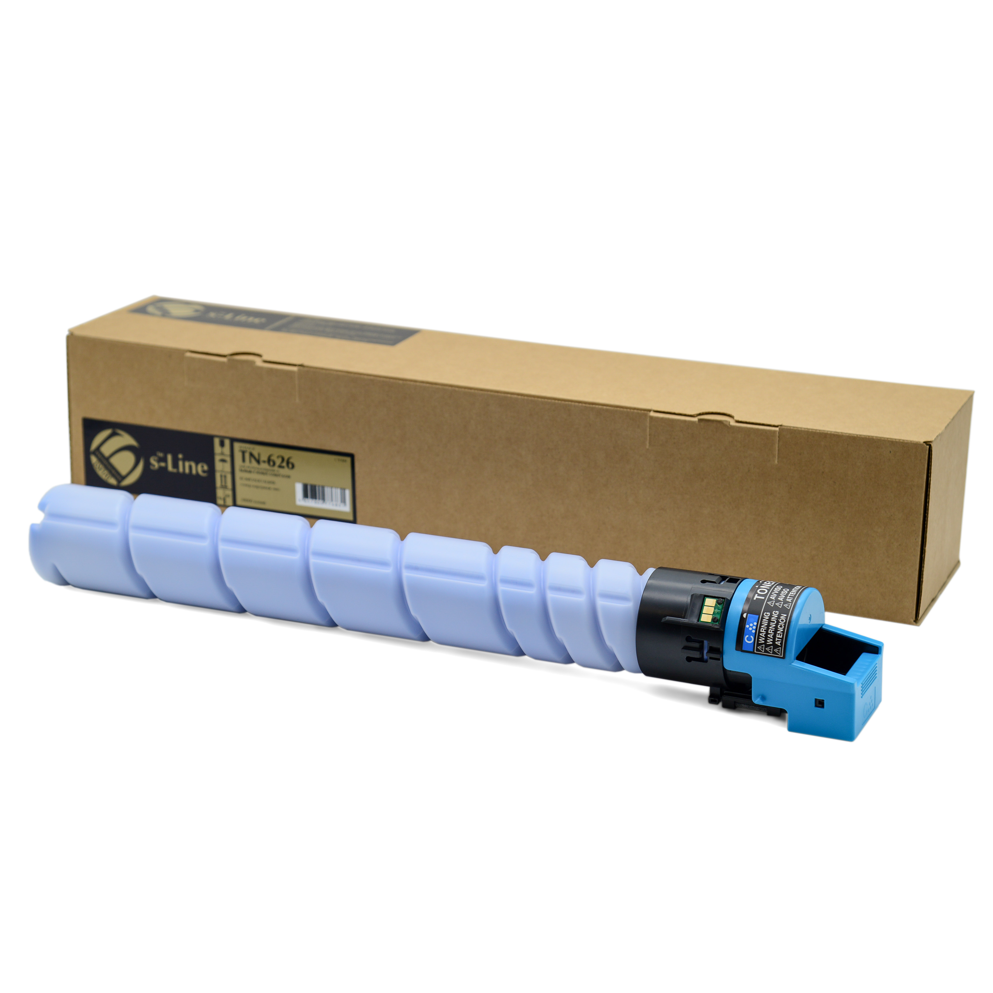 Тонер-картридж Konica Minolta bizhub C450i TN626 Cyan (28k) БУЛАТ s-Line (NEW)