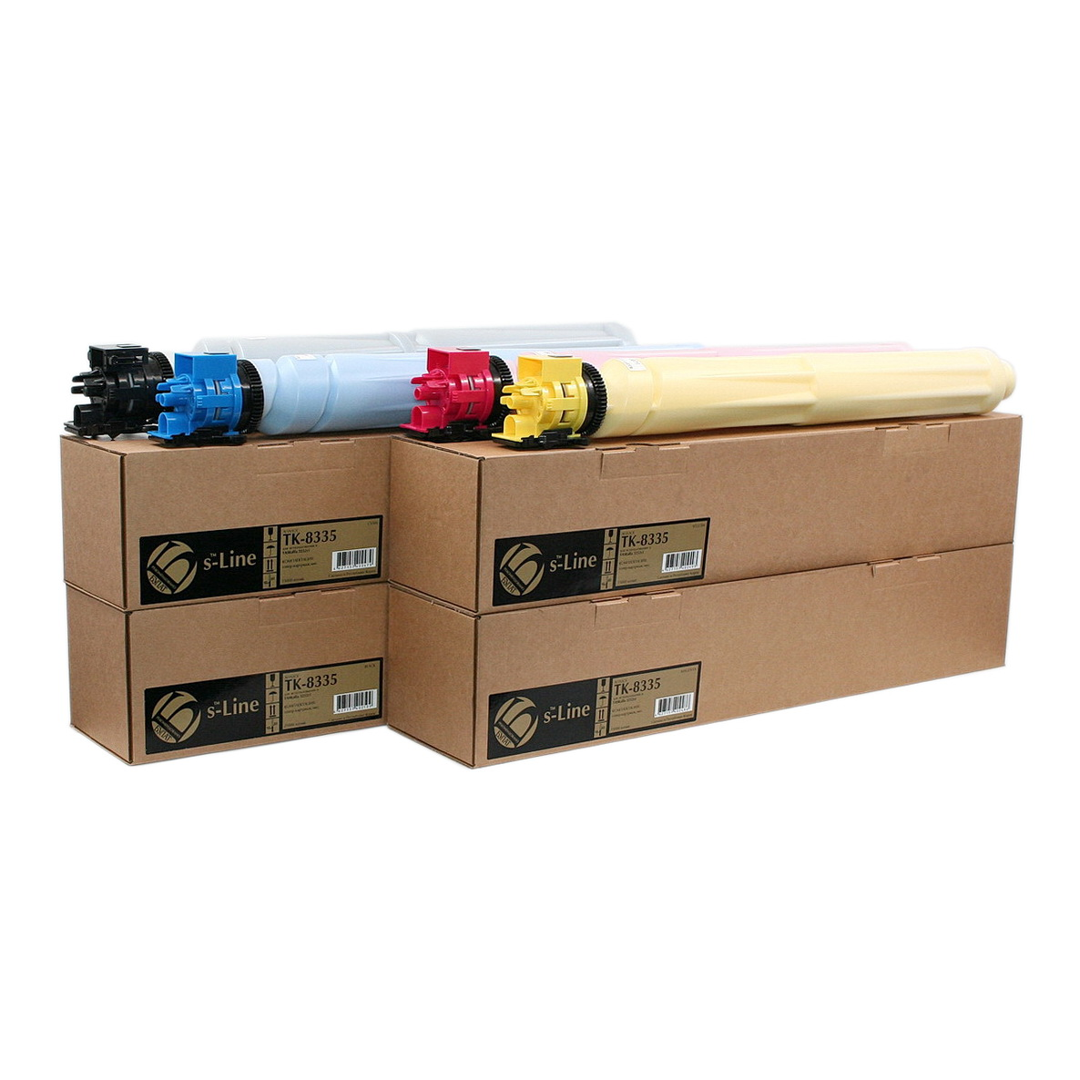 Тонер-картридж Kyocera TASKalfa 3252ci TK-8335 (15k) Yellow БУЛАТ s-Line