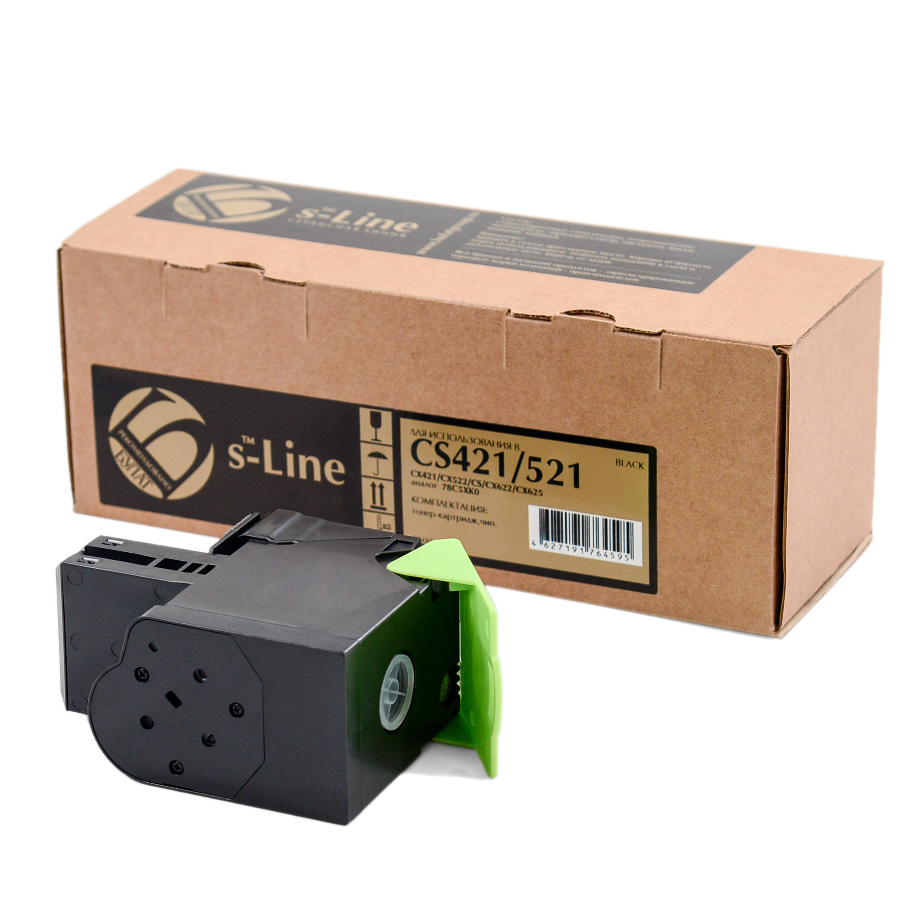 Тонер-картридж Lexmark CS/CX421 78C5XK0 Black (8.5k) БУЛАТ s-Line