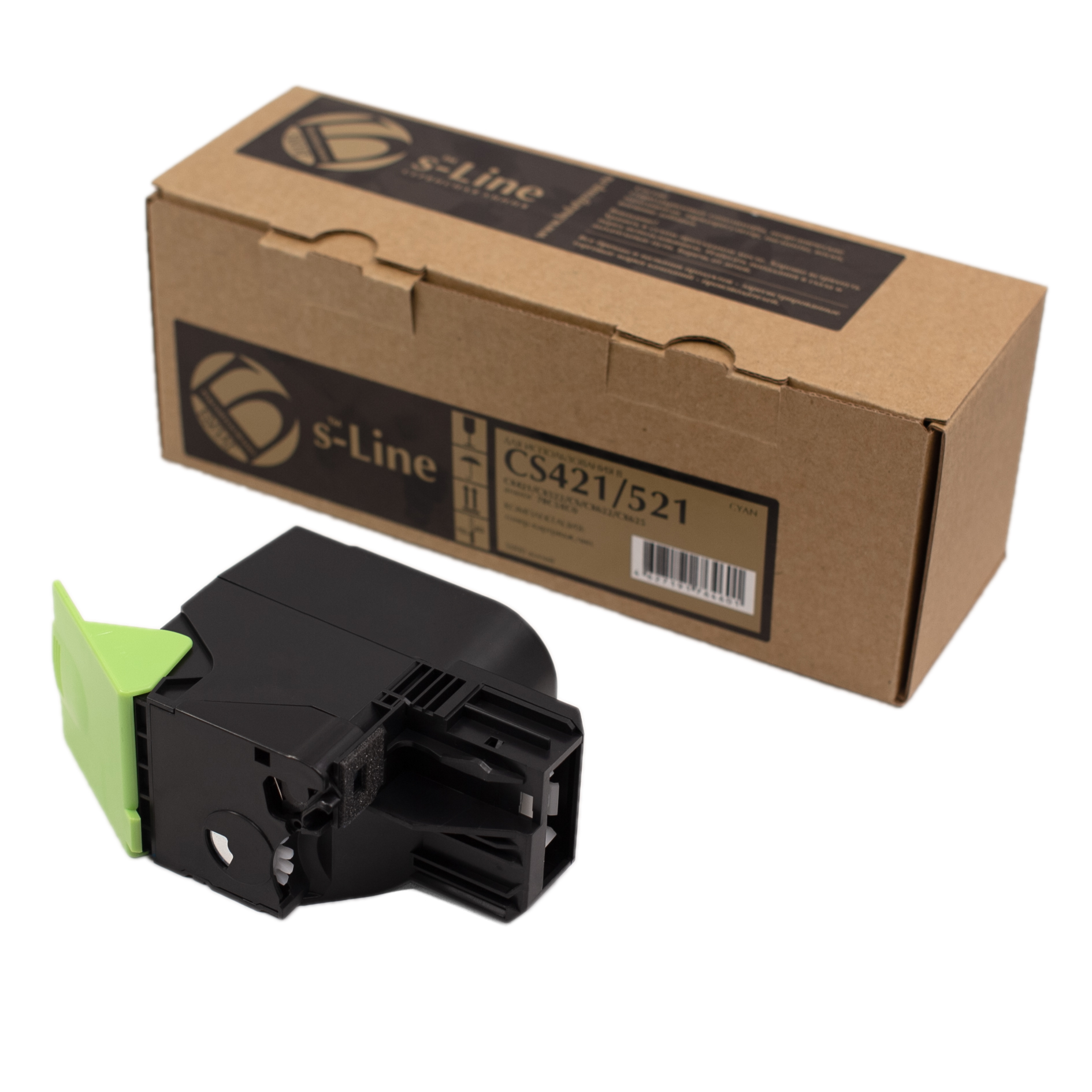 Тонер-картридж Lexmark CS/CX421 78C5XC0 Cyan (5k) БУЛАТ s-Line
