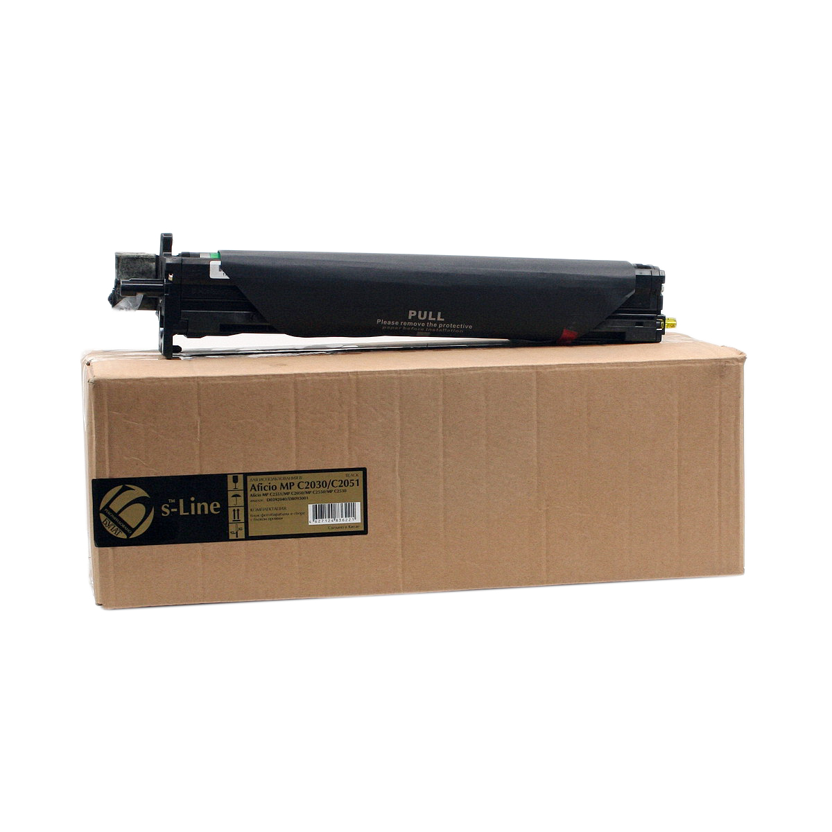 Блок фотобарабана в сборе с блоком проявки Ricoh MP C2030/C2051 (D0392040 + D8093001) Black БУЛАТ s-Line (R)