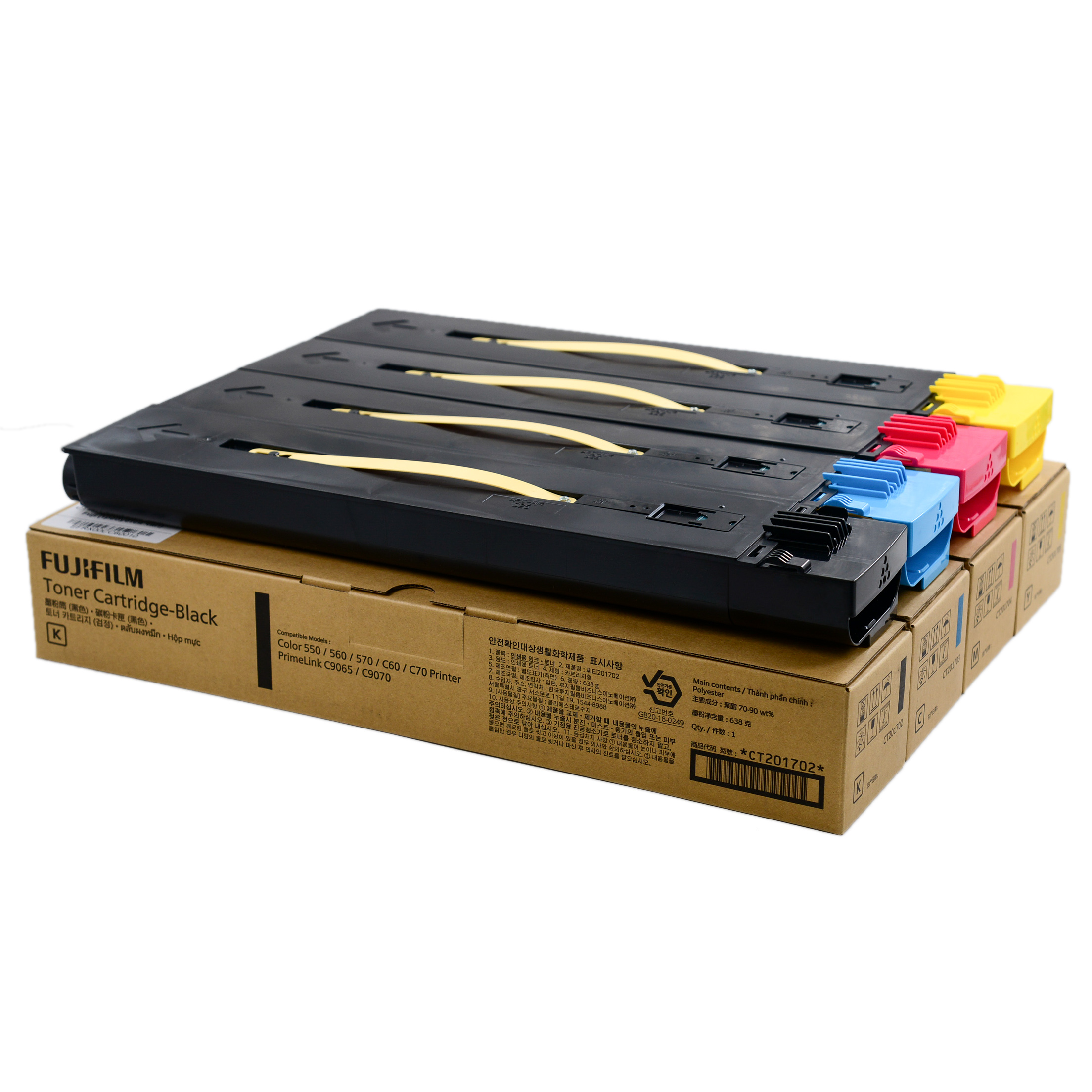 Тонер-картридж Xerox Color C60/C70 CT201702/006R01659 Black OEM Fuji (требуется чип)