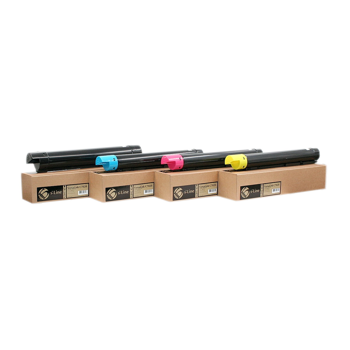 Тонер-картридж Xerox VersaLink C7020 106R03745 (23.6k) Black БУЛАТ s-Line