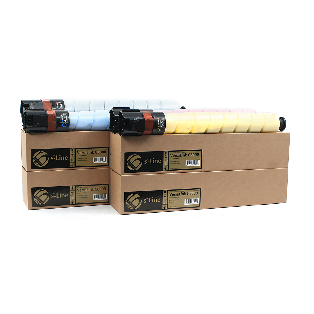 Тонер-картридж Xerox VersaLink C8000 106R04057 (20.9k) Black БУЛАТ s-Line