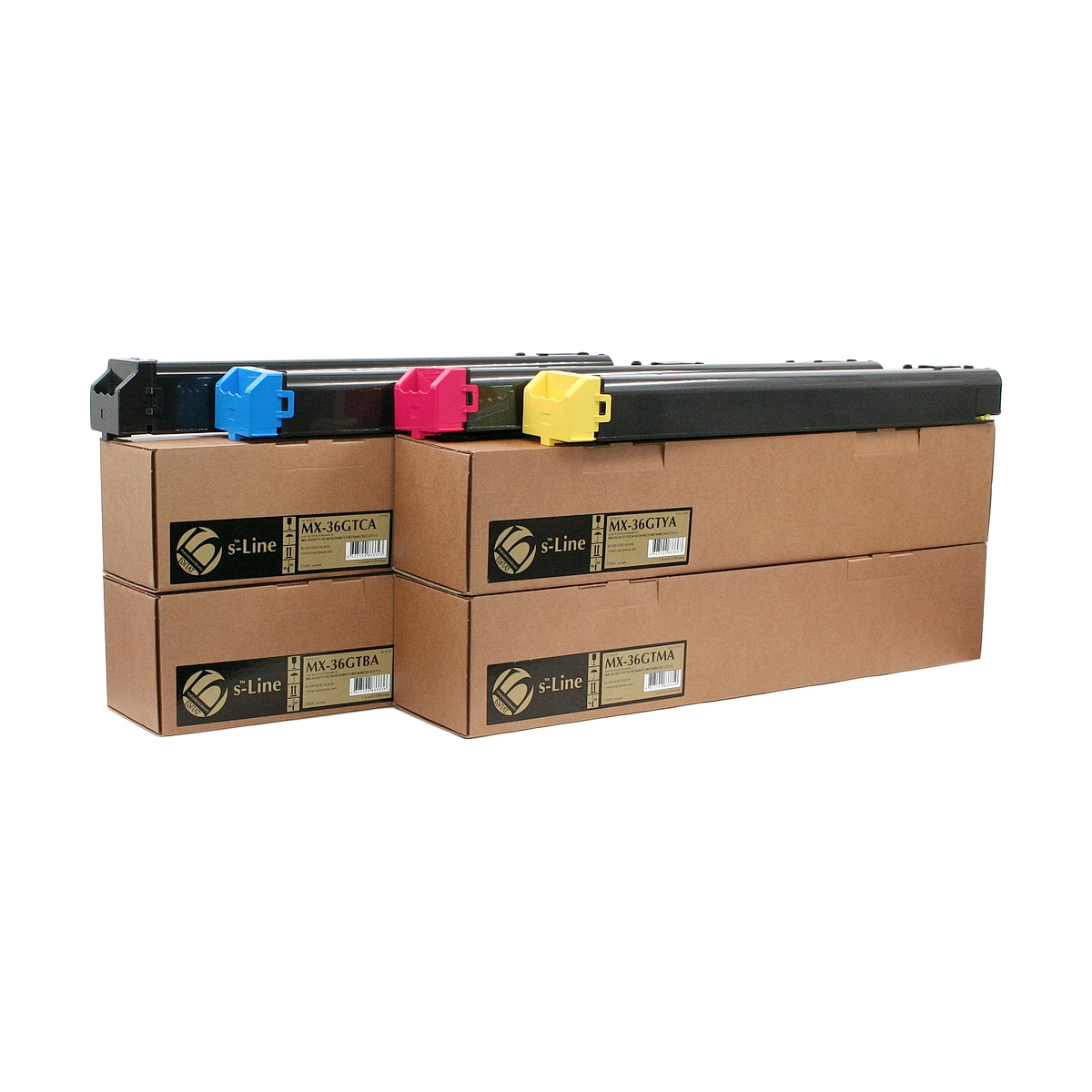 Тонер-картридж Sharp MX-2610 MX-36GTMA (15k) Magenta БУЛАТ s-Line