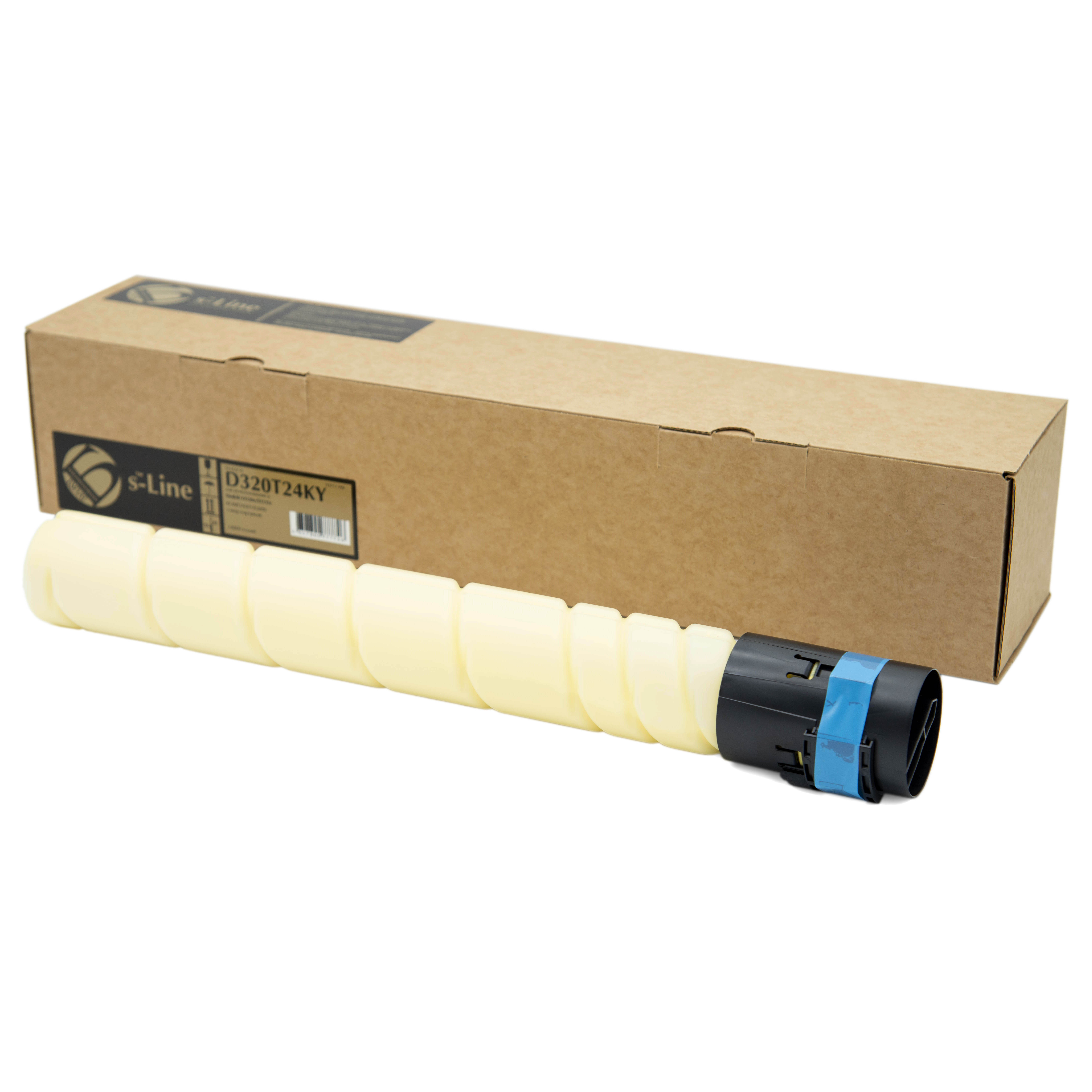 Тонер-картридж Sindoh D330e/D332e D320T24KY Yellow (24k) БУЛАТ s-Line